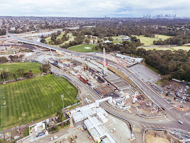 istock North East Link Under Construction in Melbourne Australia 2227375404