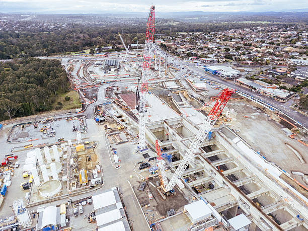 istock North East Link Under Construction in Melbourne Australia 2227375428