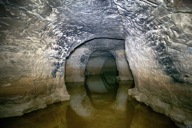 istock partially flooded underground caves catacomb 2227384351