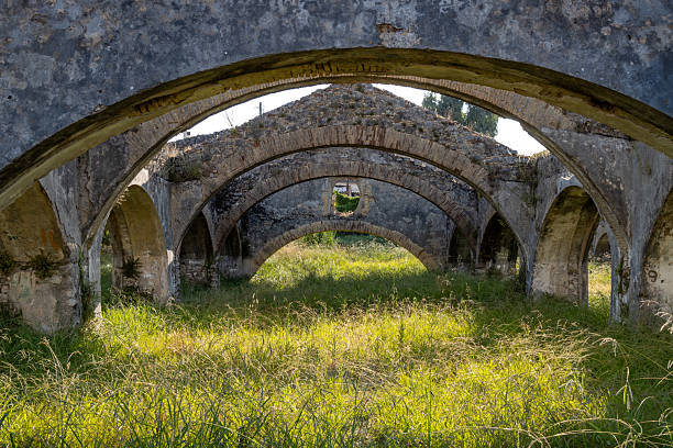 istock Old venetian shipyard, Gouvia, Corfu, Greece 2227384797