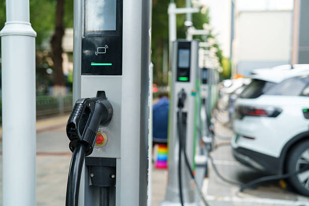 istock Electric vehicle charging station 2227385293