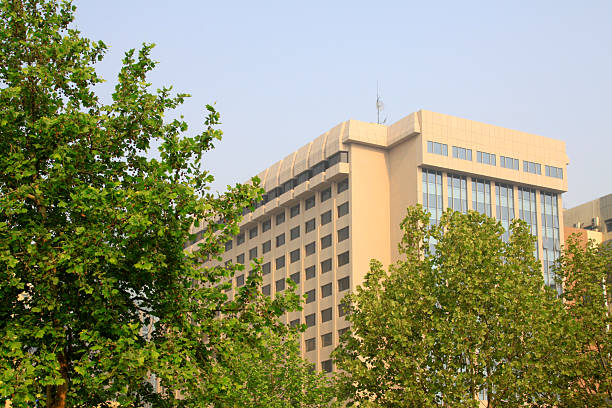 istock Buildings and green 2227393787