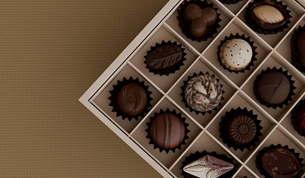 istock Chocolate, Chocolate Box, Valentine's Day Gift, 3D Illustration 2227396437