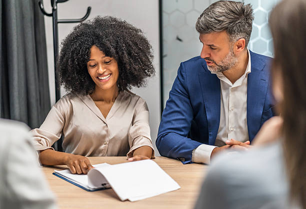 istock Business people collaborating on a project in the office 2227403543