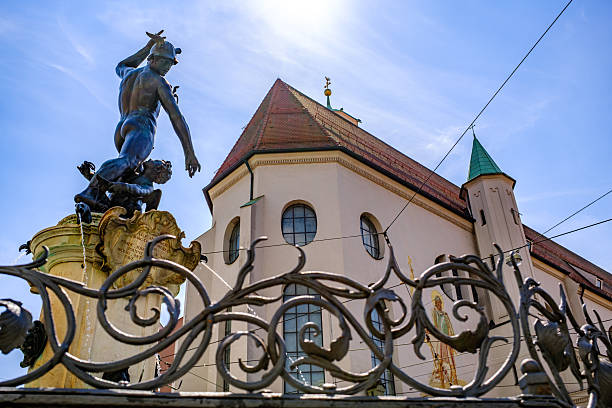 famous old town of Augsburg - germany - bavaria