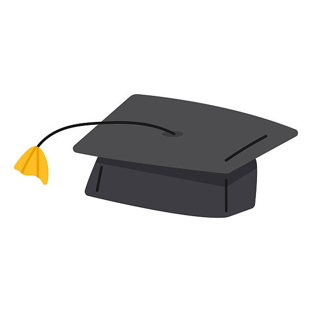 istock Graduation cap icon. Academic hat for ceremony, school, college or university celebration. Flat vector isolated. 2227408319