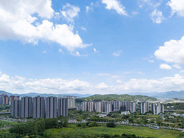 istock Urban Landscape with Modern Buildings and Greenery 2227410354