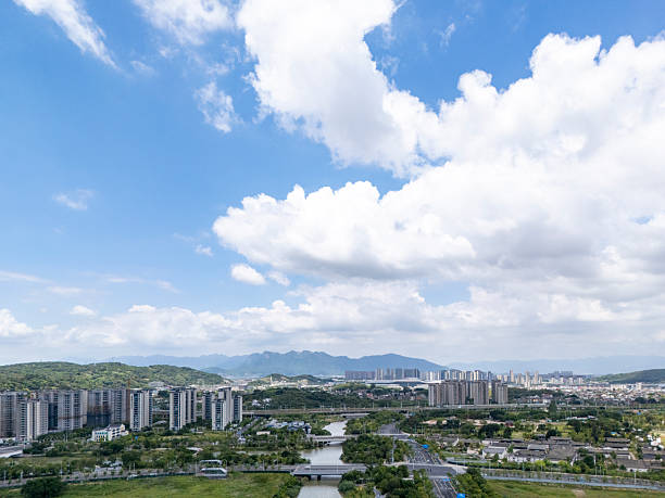 istock Urban Landscape with Modern Buildings and Greenery 2227410444