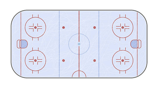 istock Hockey field. Playing field on the white background 2227418477