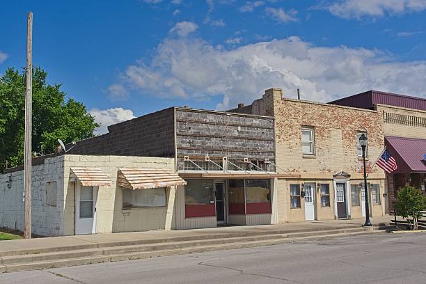 istock Rustic downtown of New Madrid Missouri 2227430095