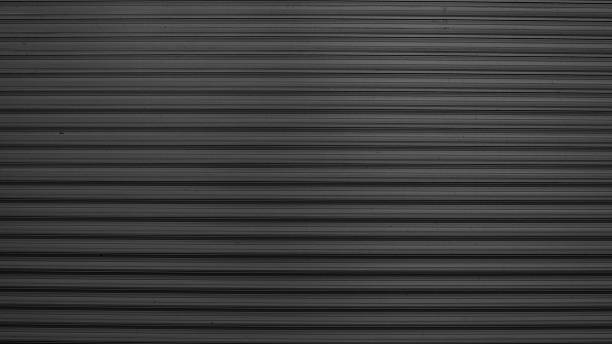 istock aluminum blind painted black. background 2227431773