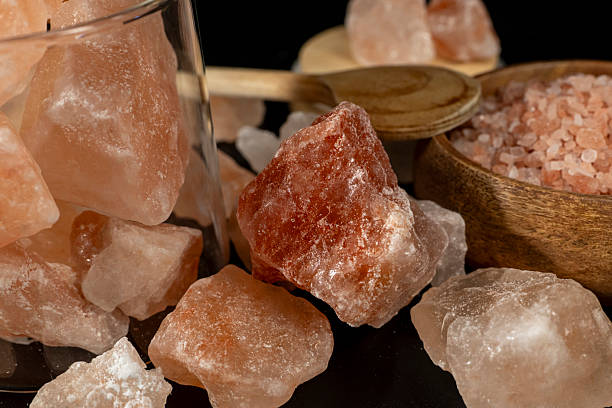istock Himalayan salt in a bowl and a jar - seen from above 2227434565