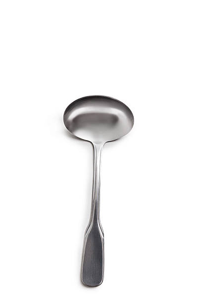 istock A stainless steel ladle with a deep, rounded bowl, a long handle, with transparent background. Perfect for serving soups, stews, sauces in kitchens or restaurants in kitchens or restaurants 2227436451