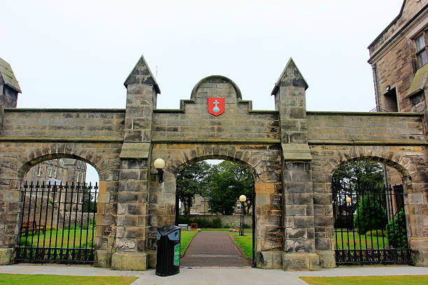 St Andrews - September 15: st Andrews university campus landscape, on September 15, 2016, England