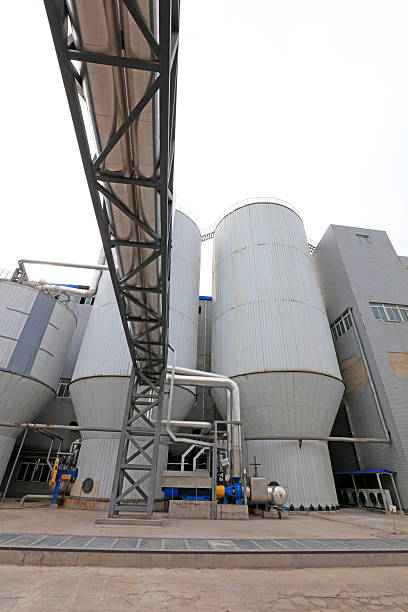 istock Machinery equipment in paper mill 2227447285