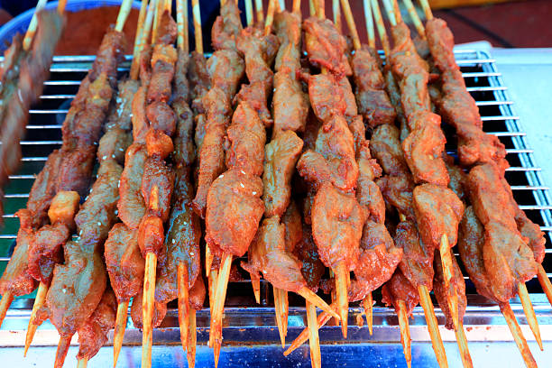 istock Chinese traditional food mutton string 2227450527