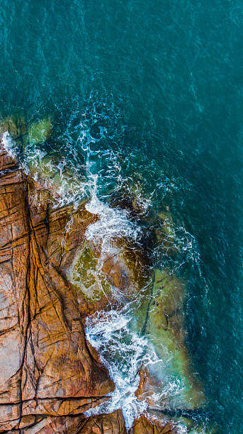 istock Majestic Aerial Views Of Rugged Coastal Cliffs 2227460453