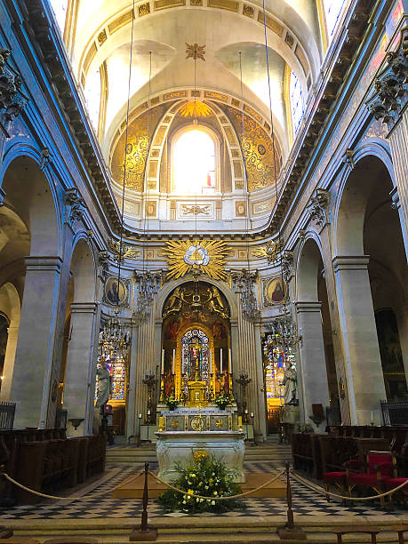 istock Paris, France: Interior/Apse/Altar Eglise Saint-Louis En L'Ile 2227465356