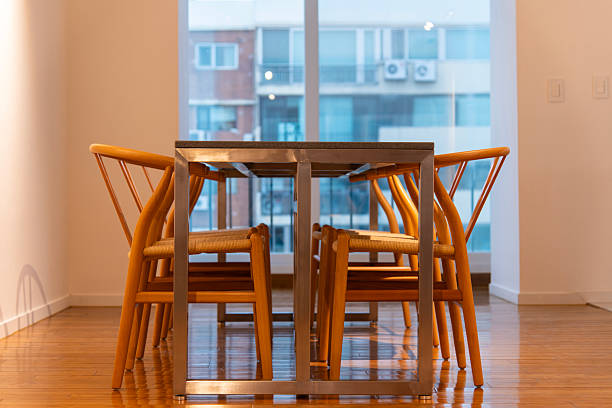 istock dining table and chairs at the kitchen 2227467037