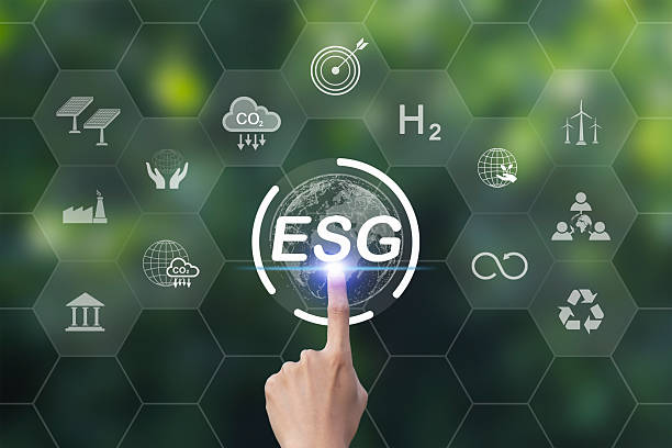 istock ESG icon for Environment Social and Governance 2227481754