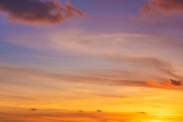 istock Dramatic red, orange, and yellow real fiery sky at sunset. Suitable for sky replacement, background or graphic design 2227496386