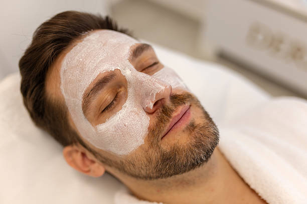 istock Self-Care Routine for Modern Man in Luxury Spa Setting 2227521836