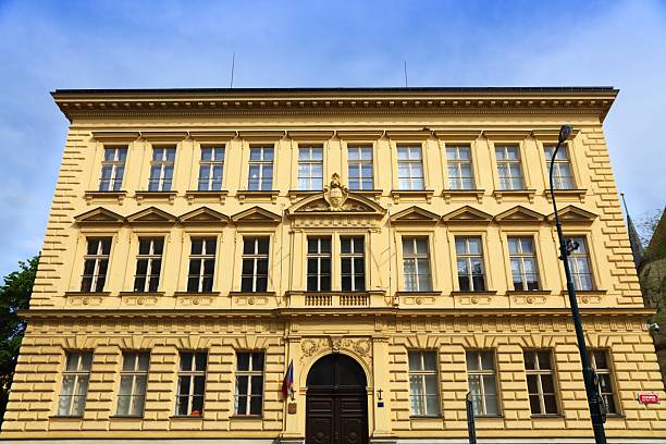 istock Primary school building in Prague 2227524215