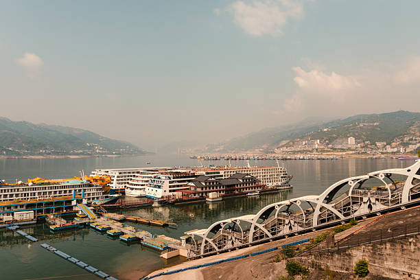 Yangtze River scenery in the People's Republic of China