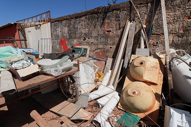 istock Recyclables Scrap and Junk piled up for resale 2227527349