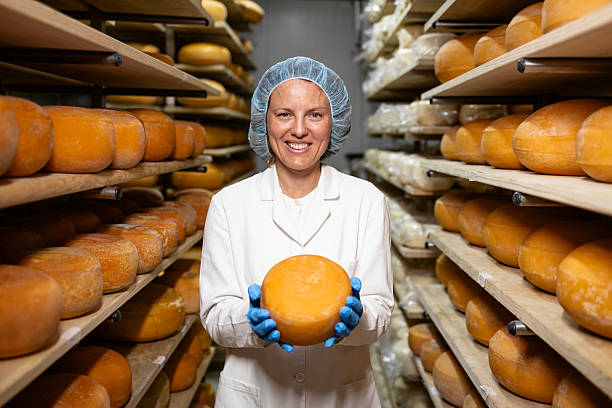 istock Proud on her handmade cheese. 2227535941