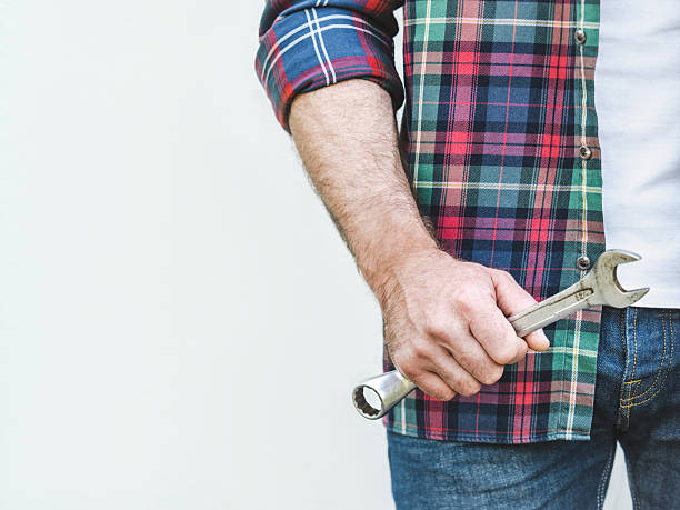 Handyman at work