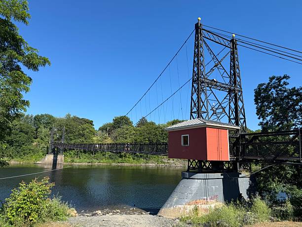 istock Two Cent Bridge connecting Waterville and Winslow, Maine 2227540763