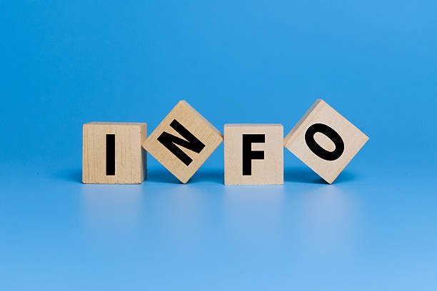 istock info word text on wooden blocks isolated on blue background 2227543367