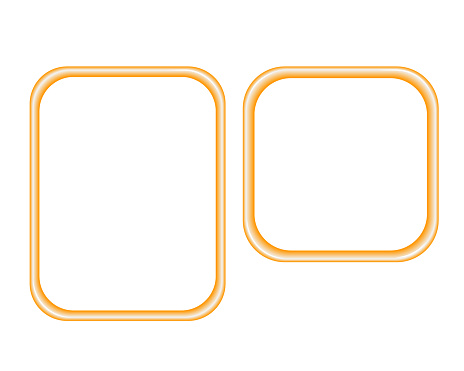 Rectangle Photo Frame Vector Rectangular Vector Photo And Collage Frame Stock Illustration ...