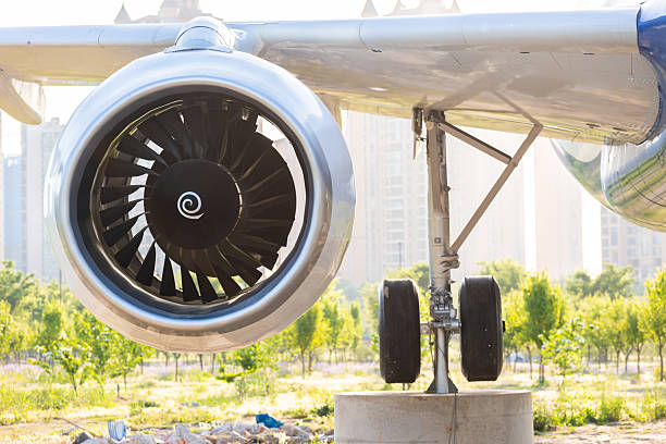 Lisbon, Portugal: Ram Air Turbine (RAT)  is a small propellor that will deploy in a serious emergency to supply emergency backup electrical power to the aircraft. Usually this happens after all main engines and the APU (auxiliary power unit) fail. Behind the two-blade propeller a hydraulic pump can be seen, besides power, the RAT provides emergency hydraulic pressure. The RAT generates power from the airstream by ram pressure due to the speed of the aircraft. It may be also called an air driven generator (ADG) -