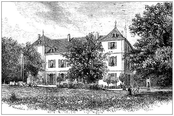 istock Around Lake Leman (Lake Geneva), Villa of Empress Josephine 2227551592