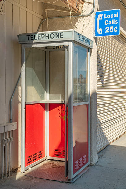 istock Vintage telephone booth 2227556340