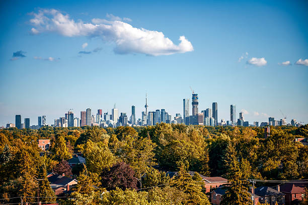 view of the Toronto area, Canada