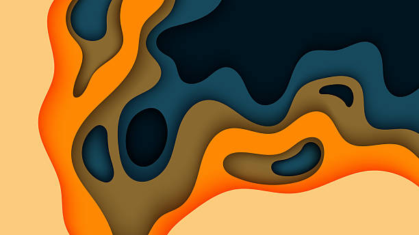 istock Colorful Abstract Background with Vibrant Lines and Artistic Design Elements 2227560420