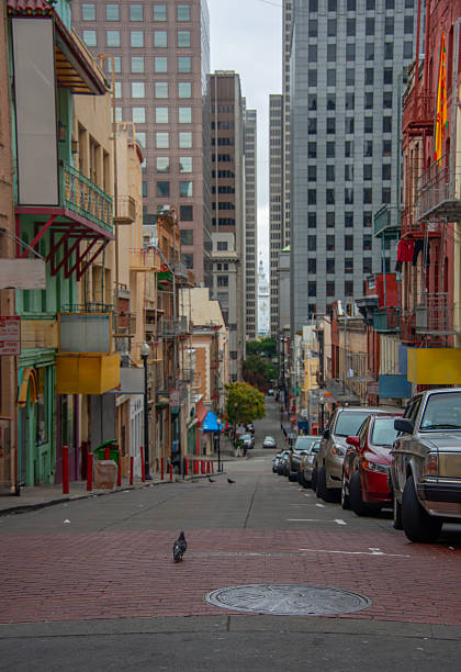 istock urban view at San Francisco street 2227560550