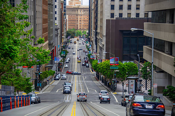 istock urban view at San Francisco street 2227560658