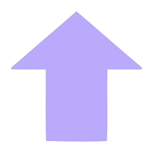 istock pointing arrow cartoon in bright neon color 2227566120