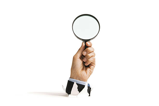 istock Metaphor of audit, search, discovery. 2227569985