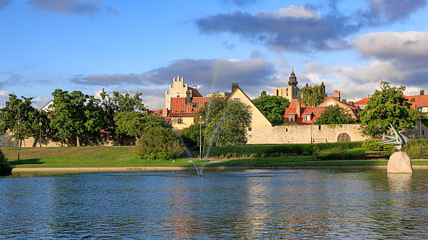 istock Beautiful Almedalen park in Visby 2227573285