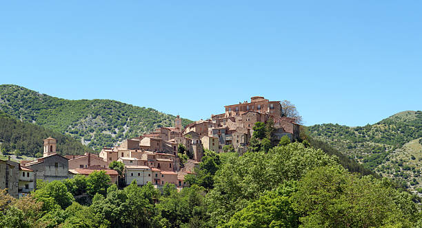 istock Villalago skyline, Abruzzo Italy 2227575966