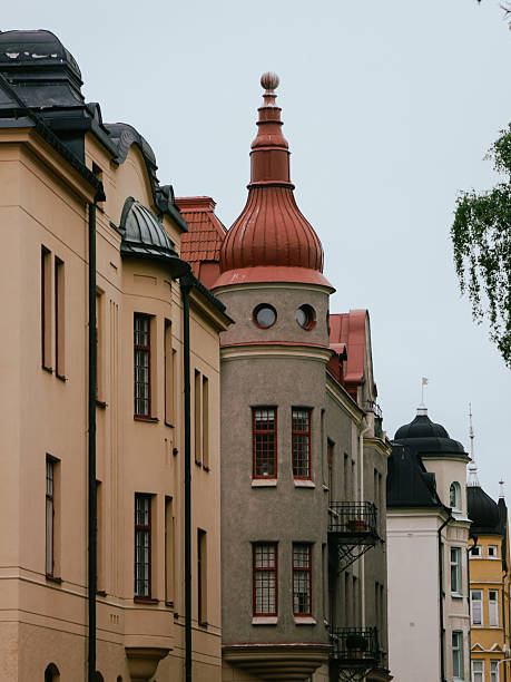 istock Low angle view of buildings against sky 2227599124