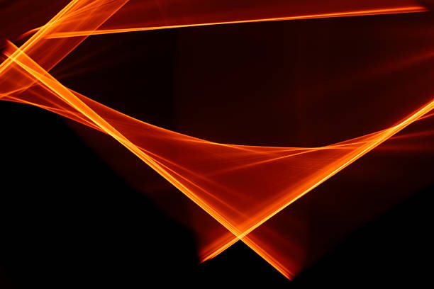 istock laser light. streaks of light rippling and twisting. 2227600178