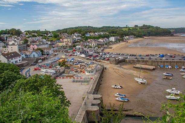 istock Saundersfoot Harbour and town, Wales, UK 2227602568