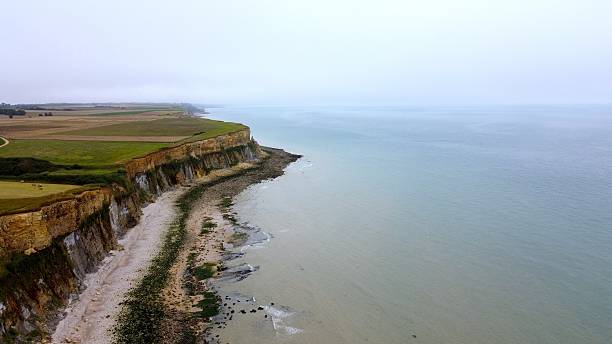 istock Cliff on the Atlantic coast in Normandy 2227604322