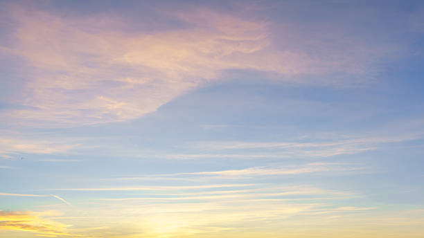 Soft Morning Sky Weather Nature